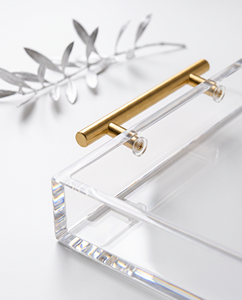 Élégant plateau à pain Judaica en métal et plastique, un ajout magnifique à votre table, portable, anti-poussière, rectangulaire - Product Image 1