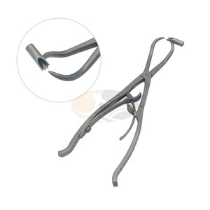 Pince de maintien de plaque osseuse auto-bloquante, instrument chirurgical orthopédique de réduction, certifié CE Classe I, manuel, pour osseux - Product Image 1