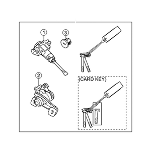 Llaves, Controles y Controles Remotos para Autos Nuevos 81905B1070 - Product Image 1