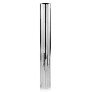 Jarrón de Piso de Acero Inoxidable, Diseño Minimalista, Resistente al Óxido, Pieza Decorativa Moderna para Sala de Estar o Entrada - Product Image 2