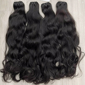 Extensions de Cheveux Humains Naturels du Vietnam Super Soyeux de Qualité Supérieure, Double Trame Non Traitée, Vente en Gros - Product Image 1