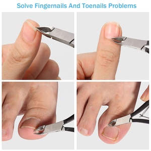 Manicure Cuticle Clippers Remove Dead Skin <b>Nail</b> Nippers Scissors Stainless Steel <b>Nail</b> <b>Tool</b> Wide Jaw Opening Professional Durable - Product Image 5