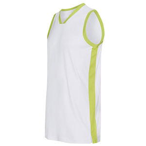 Quick-Dry Unique Design Adult Basketball Jersey Breathable Silk Screen Printed Spandex/Polyester Sleeveless <b>Plus</b>-<b>Size</b> Custom - Product Image 4