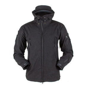 Men's Fashionable Softshell Jackets for <b>Work</b> with Waterproof Breathable Warm Softshell Fabric With Polyester Men's Jackets - Product Image 1