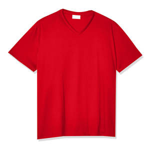 T-shirt basique à manches courtes pour homme, personnalisable, 100% coton, couleur unie, coupe ample, écologique, décontracté, à porter au quotidien, 230g - Product Image 1