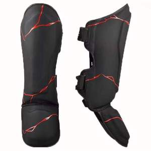 Professional Style Shin Guard For Daily Training Sessions And Athletic Performance High Quality Shin Guard With <b>Adjustable</b> <b>Strap</b> - Product Image 1