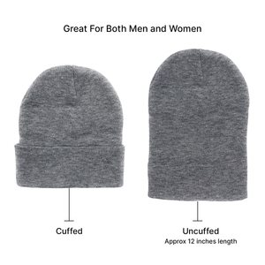 Rib Knit Beanie <b>Hat</b> <b>Winter</b> Cuffed Cap Unisex Soft Stretch Warm Plain Skull Cap Custom OEM Supplier <b>Hat</b> - Product Image 3