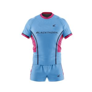 Maillot de rugby sublimé à séchage rapide pour hommes, coupe ajustée, en spandex et polyester, lot en gros pour adultes, ensemble de vêtements de football - Product Image 6
