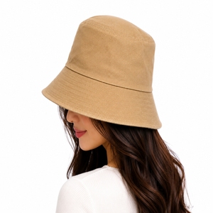Chapeau Bob Unisexe Couleur Premium Style Estival Look Minimaliste Tendance Léger Confortable Mode Urbaine Sensation Coton Doux - Product Image 3