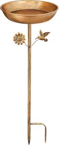 Fabricant OEM – Bain d'oiseaux décoratif en fer élégant avec finition raffinée pour applications d'alimentation des oiseaux en extérieur dans les jardins – Magnifique - Product Image 4