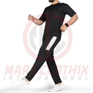 New Fashionable Street Style Men <b>Tracksuits</b> In Low MOQ Custom Made Cotton Material Summer <b>Tracksuit</b> For Men - Product Image 3