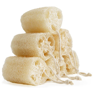 Éponge de bain douce et confortable en loofah naturel, éponges de loofah pour la douche, meilleur fournisseur de produits de soin corporel - Product Image 3