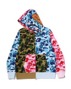 Unisex Camouflage Zip-Up <strong>Hoodie</strong> Oversized Fit Streetwear Style Pocket Design Regular Length French Terry <strong>Fabric</strong> 100% Cotton - Product Image 2