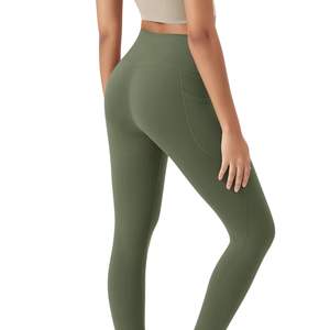 Leggings Deportivos de Cintura Alta para Mujer, Personalizados, para Yoga, Entrenamiento, Fitness, Running, Gimnasio, con Bolsillo para Teléfono - Product Image 5