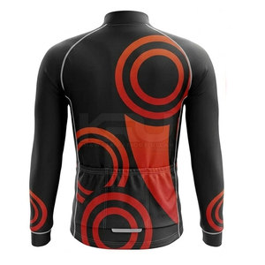 Ensemble de cyclisme personnalisé avec logo, coupe-vent, respirant, tissu à séchage rapide, pour la course en équipe, la pratique quotidienne et les sports de compétition - Product Image 4