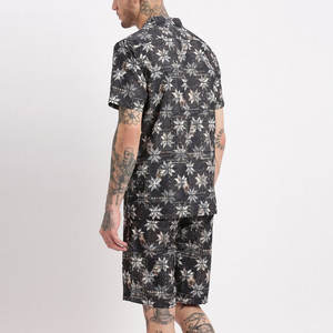 Ensemble T-shirt et short pour homme, style le plus récent, directement de l'usine, produit tendance, streetwear, ensemble T-shirt et short de plage pour homme - Product Image 3