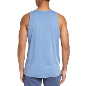 High Quality Men Tank <b>Top</b> Summer Wear Lightweight Breathable Spandex/Cotton Eco-Friendly Quick-Dry Casual Plus Size - Product Image 2