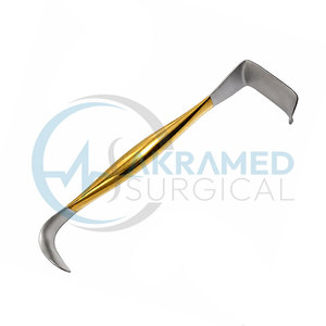 Retractor de Senos de Doble Extremo de Acero Inoxidable, Instrumento Quirúrgico para Aumento de Senos, Certificado CE - Product Image 3