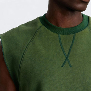 Cotton Seamless Casual Summer <b>Singlet</b> <b>Running</b> Streetwear Breathable Heavyweight High Street Design Custom Color Tank Top Sale - Product Image 6