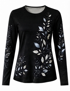 Nouveaux T-shirts décontractés pour femmes, personnalisables, de haute qualité, 190 g, été, confortables et doux, vente en gros à prix réduit - Product Image 5