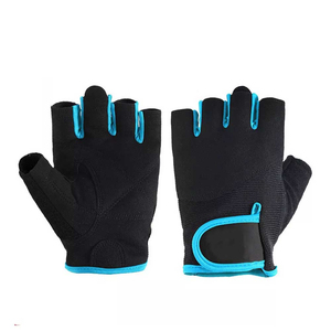Custom Half-Finger Workout Gloves with Padded Wrist Wrap Support Gym Fitness Exercise Bodybuilding Accessories - Product Image 2