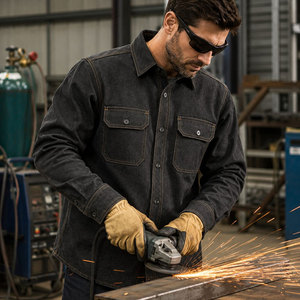 FR Clothing <b>Flame</b> Resistant Fireproof <b>Shirt</b> Men Industrial Work Uniform High Quality Direct Selling <b>Shirts</b> - Product Image 6