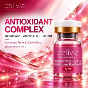 Suero SKIN BOOSTER CELIVIA BRIGHT TONE 5 mL, suero con efecto iluminador para una piel más clara, hidratación profunda, nutritivo y antienvejecimiento. - Product Image 2