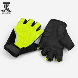 Gants de cyclisme pour hommes et femmes, pour vélo de route et de montagne, respirants, demi-doigts, antidérapants, absorbant les chocs, rembourrés, pour Fitness - Product Image 6