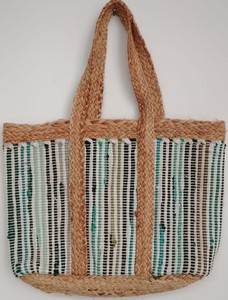 Sac fourre-tout tendance 2026 en fibre de jute biologique, style bohème, fait main, éco-responsable, sac de plage indien à ouverture facile pour femme - Product Image 2