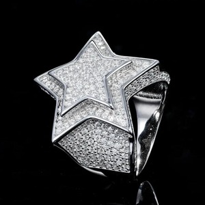 Anillos de Compromiso y Boda de Lujo con Moissanita de Alta Calidad, Corte Brillante, Certificados por IGI, Unisex, Plata S925 con Baño de Rodio - Product Image 1