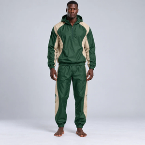 Chándal de Nailon Profesional para Hombre, Diseñado con Tela de Calidad, Ofrece un Ajuste Cómodo y una Sensación Suave, Chándal de Nailon para Hombre para Actividades al Aire Libre - Product Image 1