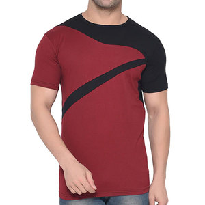 T-shirt pour homme en coton 180 g/m² |   Col rond, coupe moderne |   Œuvre d'art unique avec bordure latérale |   Vêtements d'été de haute qualité en gros - Product Image 2