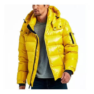 Vente en gros 2026 – Manteau d'hiver personnalisé OEM, doudoune oversize matelassée pour homme avec col montant, idéal pour l'extérieur - Product Image 2