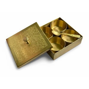 Caja de especias de latón de excelente calidad, ecológica, a prueba de fugas, nuevo diseño a precio asequible. - Product Image 2