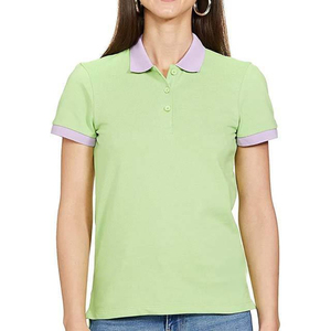 เสื้อโปโลสปอร์ตผู้หญิง รุ่นล่าสุด เสื้อโปโลสำหรับเล่นกอล์ฟสำหรับผู้หญิง ผลิตตามสั่ง คุณภาพสูง ผ้าฝ้าย เสื้อโปโลผู้หญิง - Product Image 1