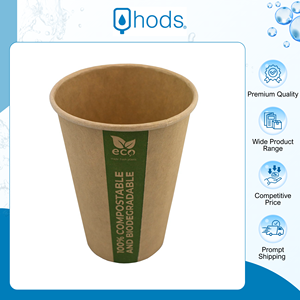 Gobelets en papier PLA de 210 ml de qualité supérieure, compostables et recyclables, pour boissons chaudes et froides, vente en gros - Product Image 4