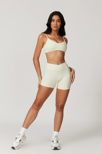Bralette sans armatures pour femme, couleur unie, dos nageur, en Spandex et Nylon, style basique, toutes saisons - Product Image 5