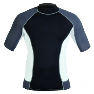 2026 OEM Men's Unisex Gym <b>Compression</b> <b>Shirts</b> Spandex Rash Guard Silk Screen Printed Breathable Short Sleeve MMA Custom Brand - Product Image 2