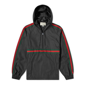 Veste coupe-vent en nylon de haute qualité à la mode, vente chaude, veste bomber pour homme brodée, veste de pluie personnalisée en polyester - Product Image 4