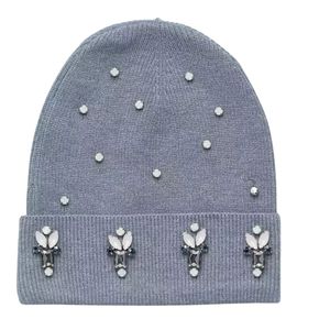 Gorro de Punto Personalizado para Invierno, con Estampado Gráfico, Bordado con Pedrería, Sublimación, Gorro Acrílico, Venta al Por Mayor - Product Image 5