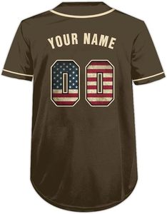Custom OEM/ODM Sublimated Team Baseball Jersey High Quality Baseball Jersey Men's Button <b>Down</b> Sportwear Jersey - Product Image 6