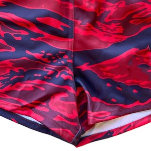 2026 New <b>Men's</b> Red Printed Sublimation Camo Swim Shorts Quick Dry Beach <b>Trunks</b> with Print Summer Pool and Surf Wear with Pockets - Product Image 4
