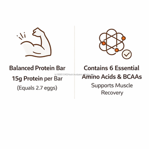 Barra de Proteína Crujiente Coreana OEM, Baja en Calorías, Dieta Limpia, Belleza Coreana - Product Image 3