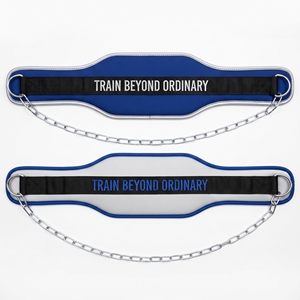Ceinture de musculation réglable avec chaîne pour entraînement en salle et musculation, support lombaire en cuir, ceintures de force robustes unisexe - Product Image 5