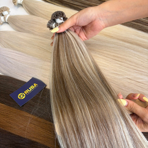 Extensiones de Cabello Humano Vietnamita con Punta de Queratina, Liso, Súper Doble Trama, Color Piano, Mini Puntas Planas - Product Image 4