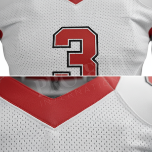 Men's Lightweight Solid Plain Color Sublimation Team Club Training Padded Safety American Football Uniforms Reinforced Stitched - Product Image 4