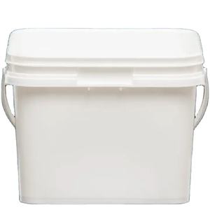 Vente de gros Seau carré en plastique de qualité alimentaire de 5 gallons - Product Image 1