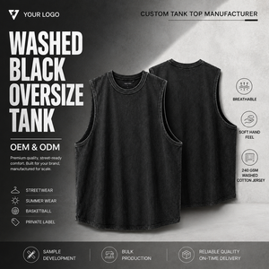 Custom Woven Label Drop Shoulder Design Scoop Neck Tank <b>Top</b> Breathable <b>Mesh</b> Fabric For Basketball Fitness OEM Custom Style - Product Image 3