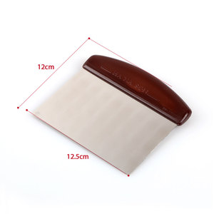 ที่ขูดแป้งสแตนเลสแบบมีด้ามจับสีตามสั่ง ใบมีด 12 ซม. มีดสำหรับงานมืออาชีพ รับทำโลโก้ส่วนตัว รุ่น SCR-003-PLA มีสินค้าในสต็อก - Product Image 5