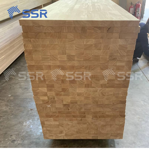 For SSR VINA 30mm Thick <b>Rubber</b> Wood Finger Joint Board for Furniture & <b>Stair</b> Projects for Woodworking - Product Image 6